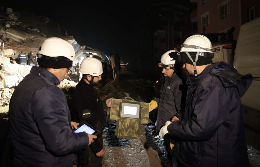 DEPREMDE HAYAT KURTARAN “DUVAR ARKASI RADAR” İTFAIYE TEŞKILATLARINDA GÖREVE BAŞLADI